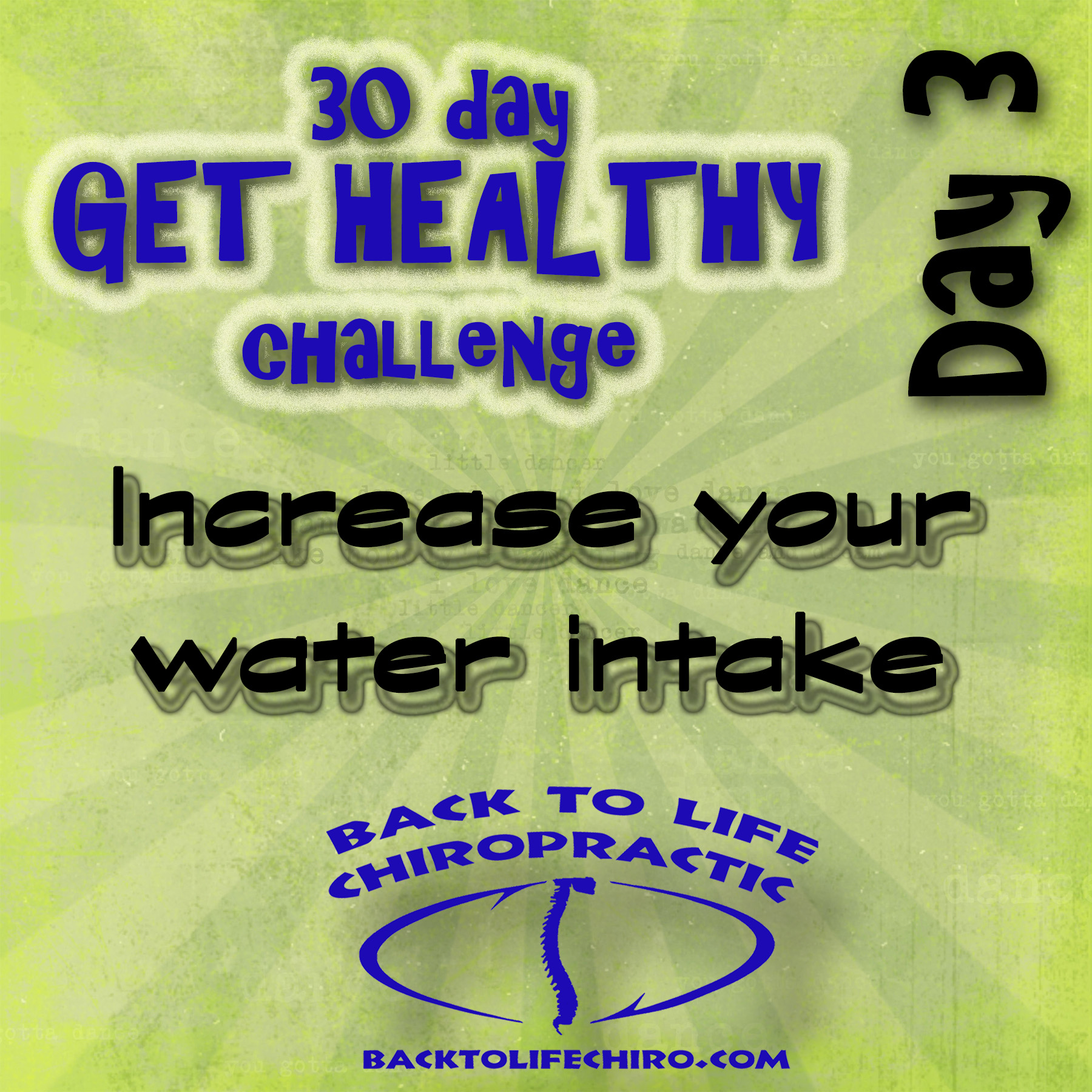 Read more about the article 30 Day Get Healthy Challenge, Day 3